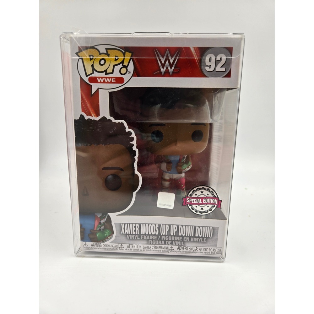 WWE Pop! Xavier Woods Up Up Down Down Vinyl Figure #92 Special Edition